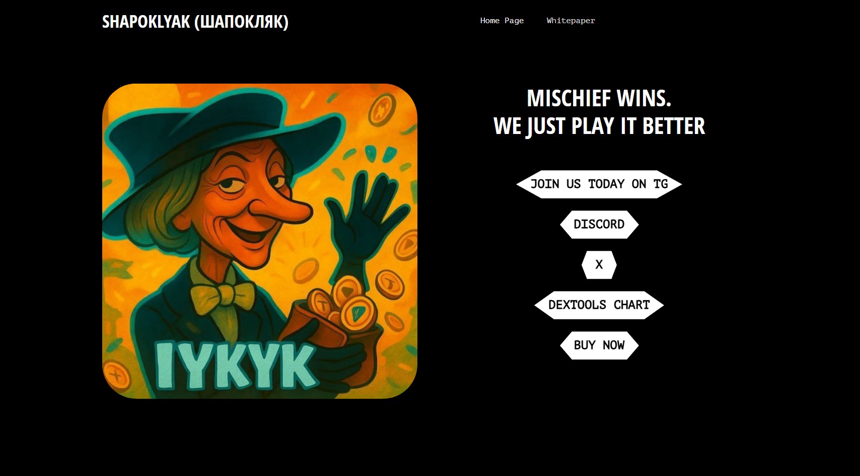 Shapoklyak.com Website Preview